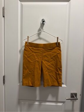 Women's Mauve Stretch Pull-On Shorts